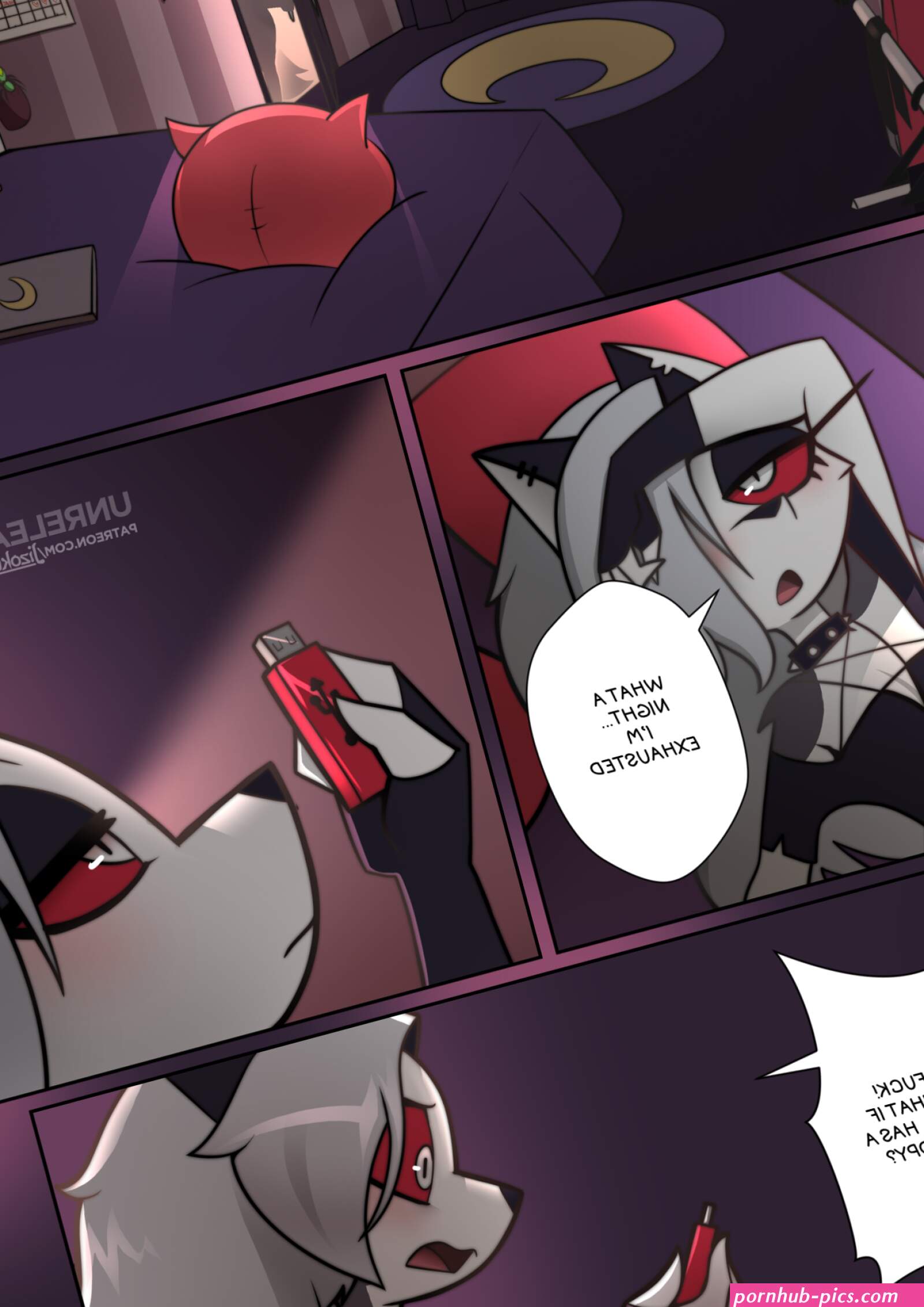 A Night with Loona Porn comic Cartoon porn comics Rule 34 comic