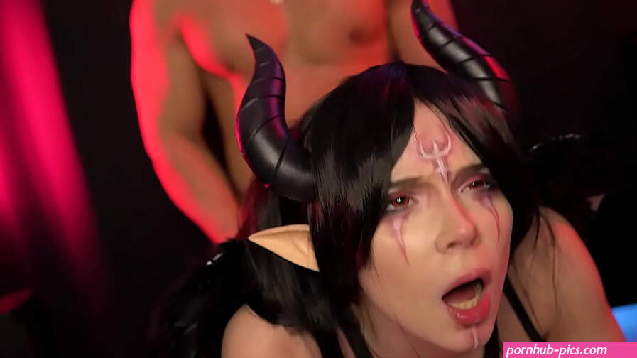 Demon Lilith Deepthroat Big Cock and had Cowgirl Sex