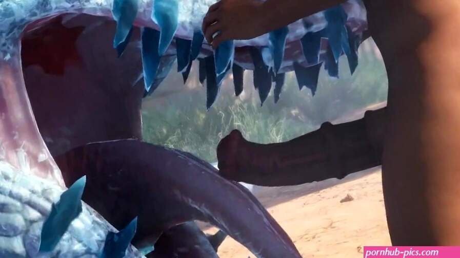 Guy dicked down a Huge Dragon