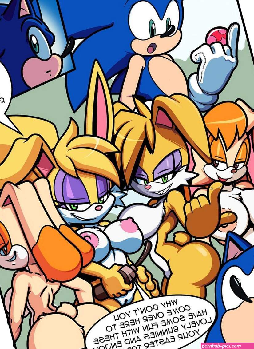 Sonic Girls Easter comic porn