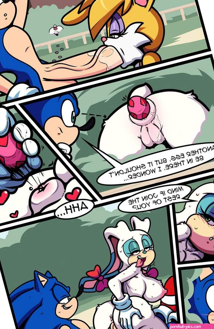 Sonic Girls Easter comic porn