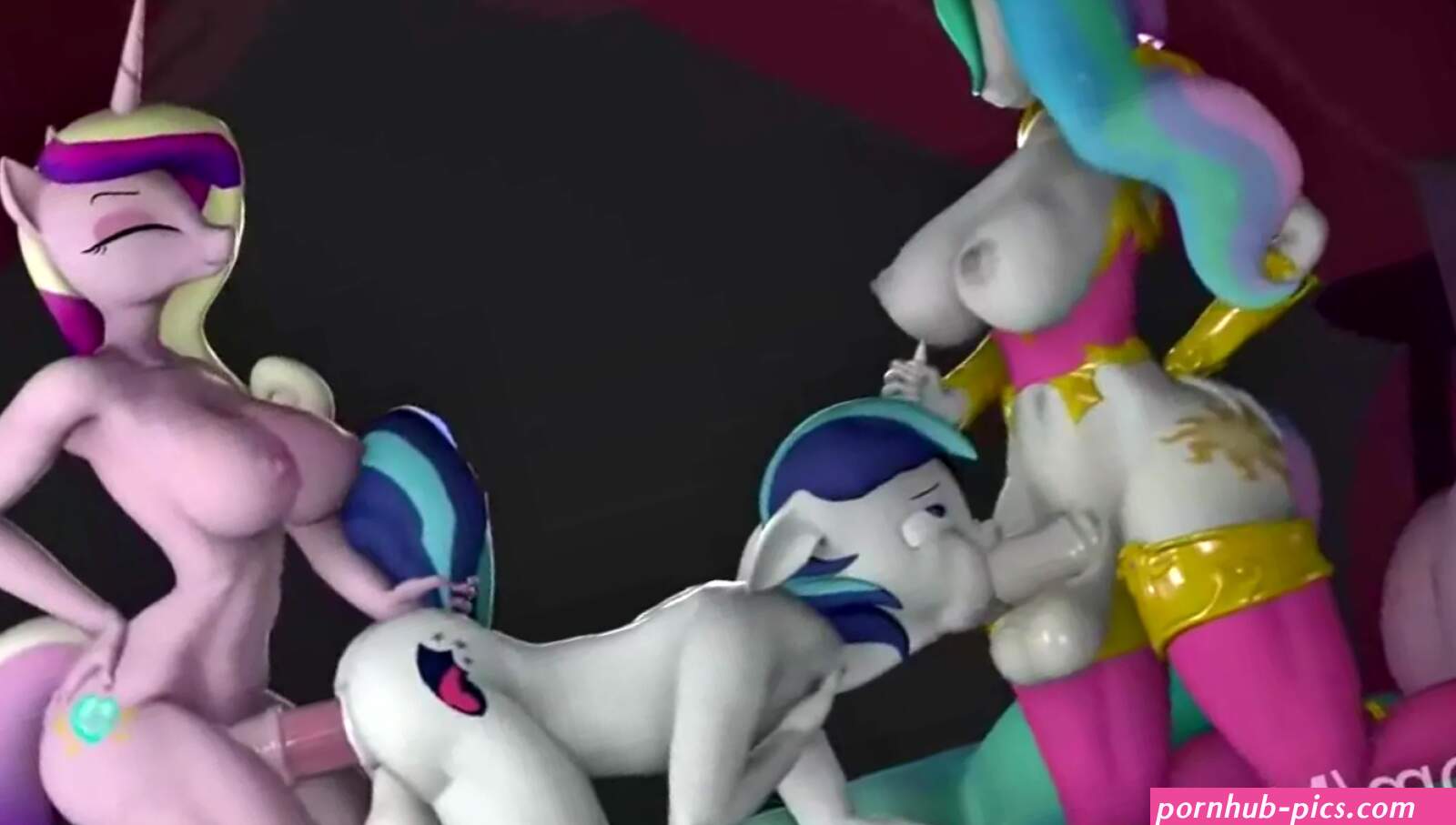 Futa on Male x My Little Pony x Blowjob Compilation