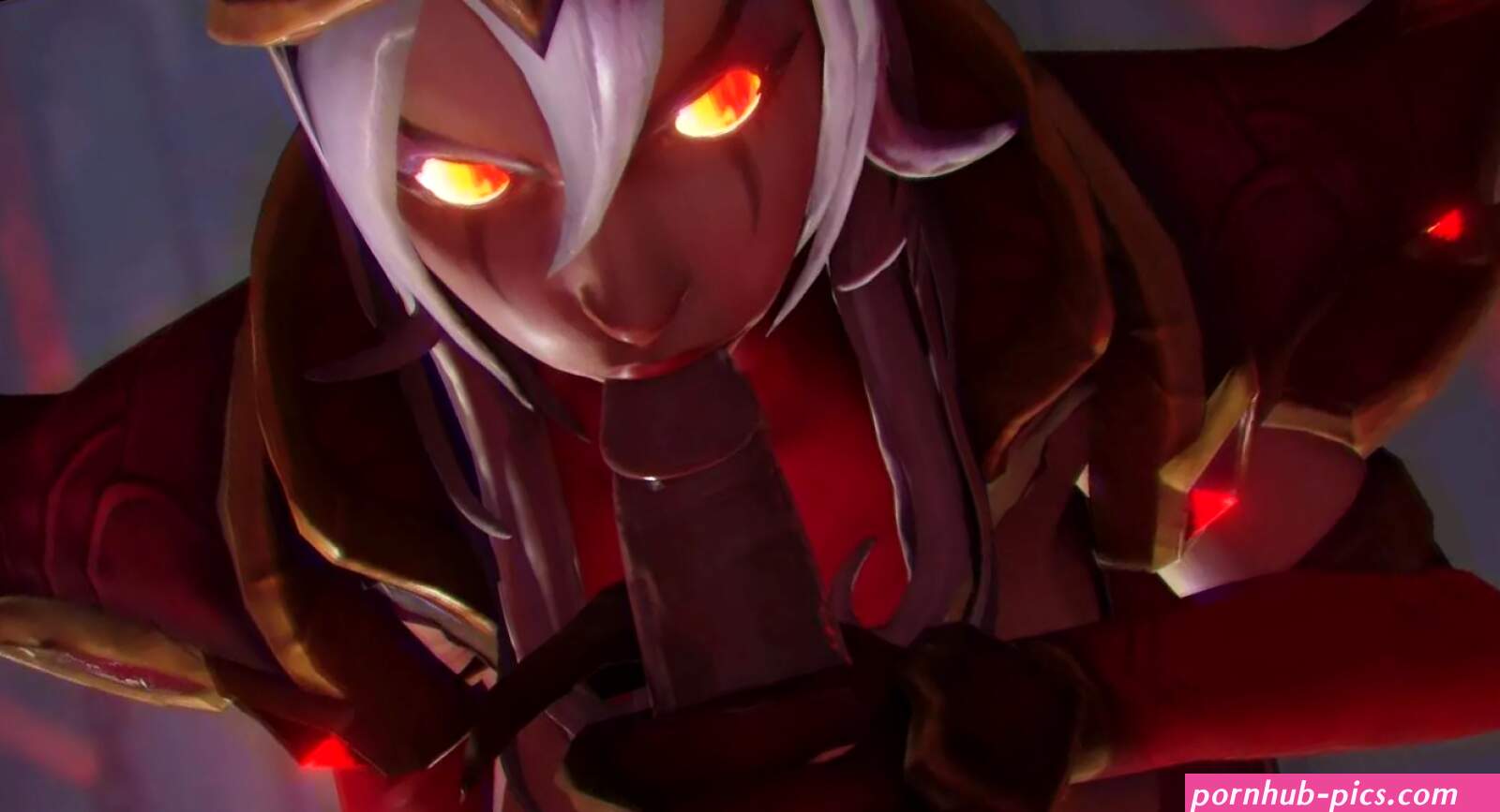 3D Sally Whitemane from WoW in Blowjob Blender Sex Animation