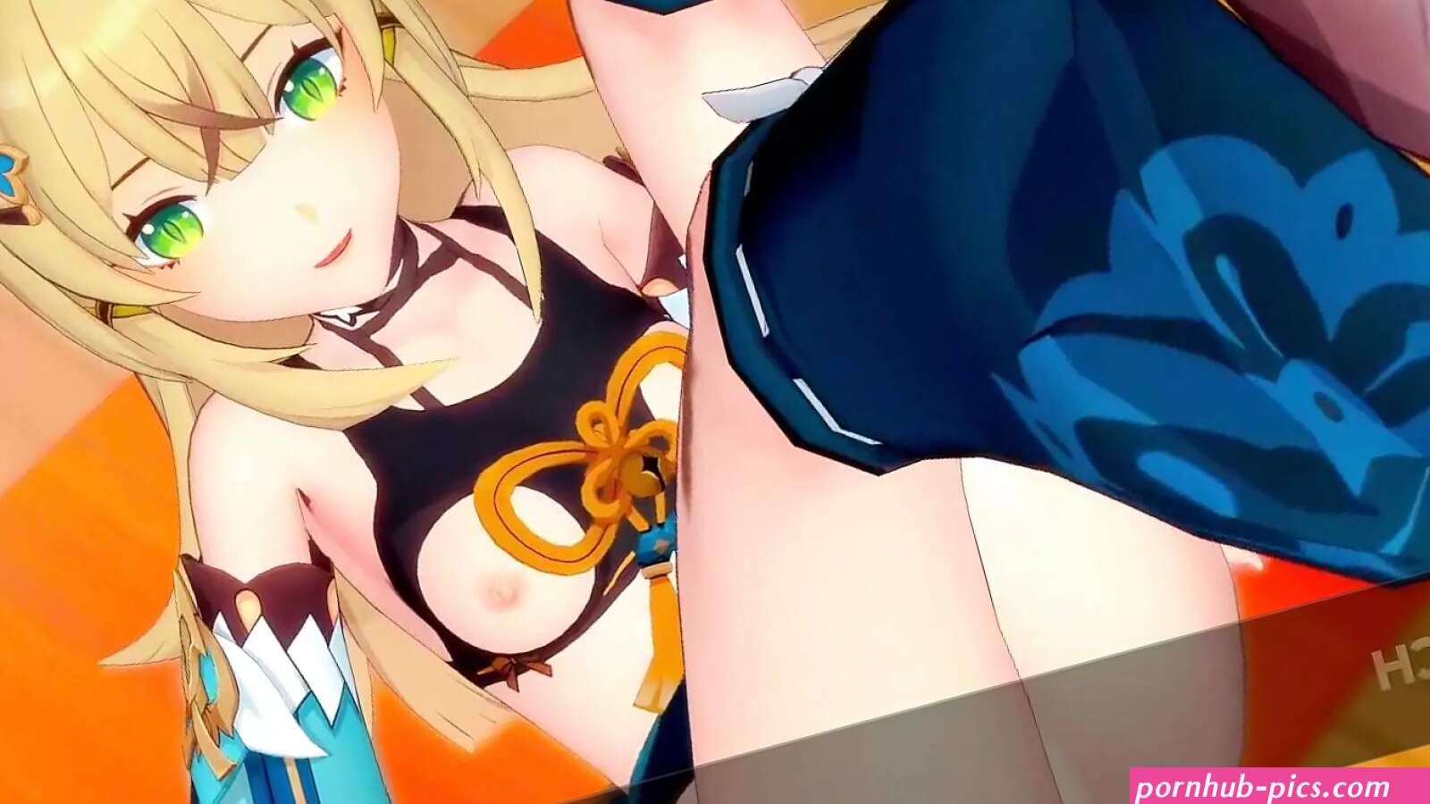 Genshin Impact Kirara Sex Time Job 1080p Blonde Nekogirl Creampie Mmd 3D Blue Clothes Color Edit Smixix