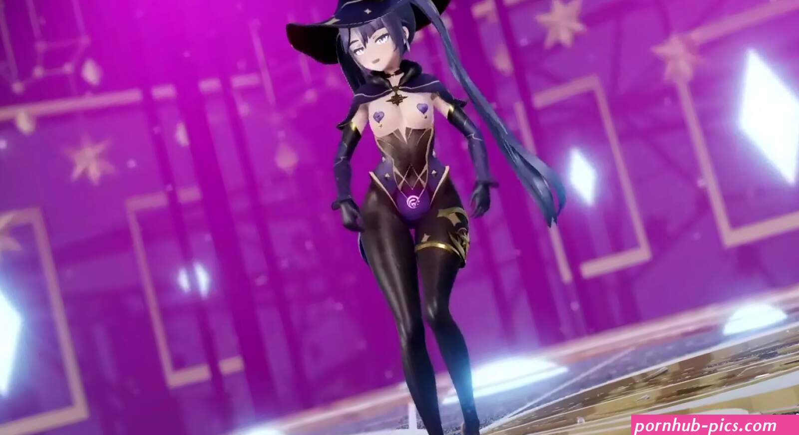 Genshin Impact Mona And Tentacles
