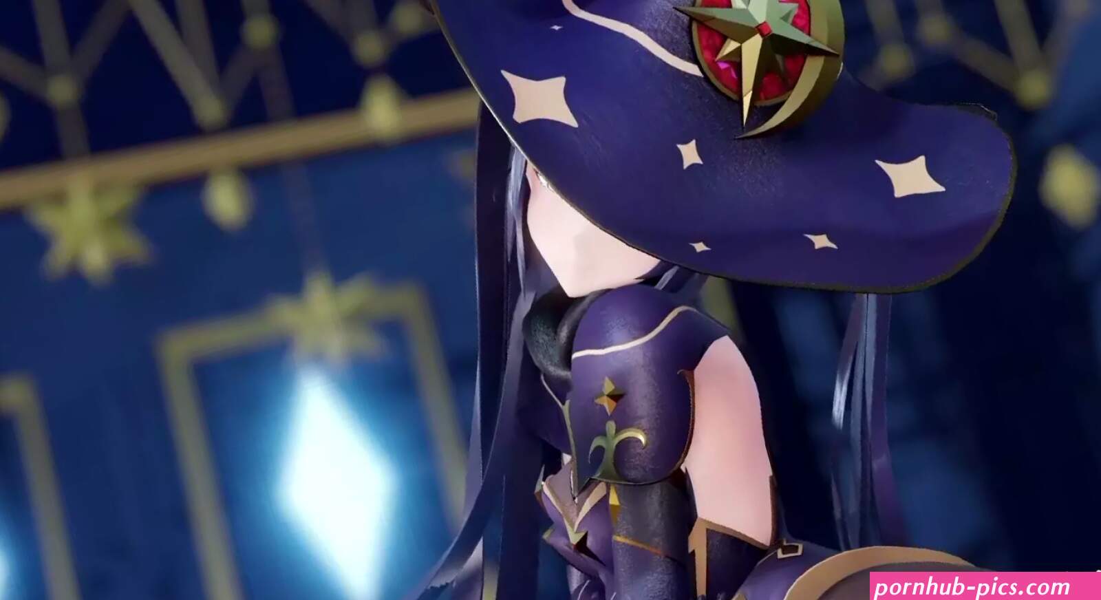 Genshin Impact Mona And Tentacles