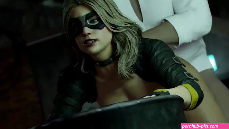 Black Canary gets fucked from behind
