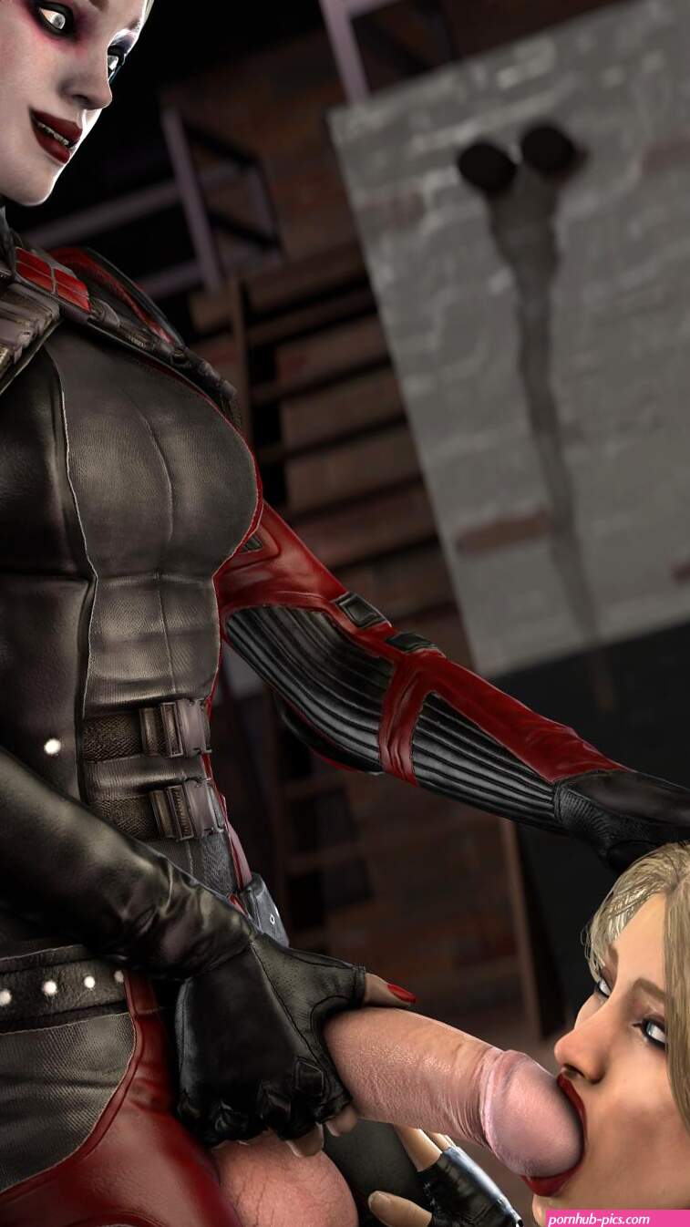 Yaoi pinup black canaryharley quinn