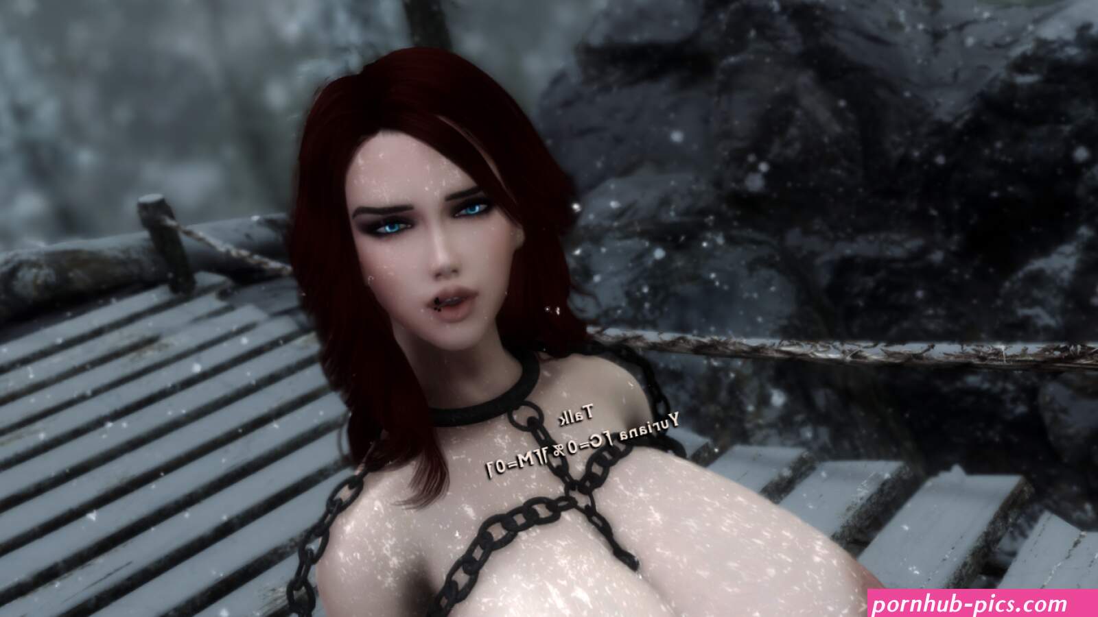SSE Yuriana Immersive Wench: Subsurface Scattering Mouth Bug
