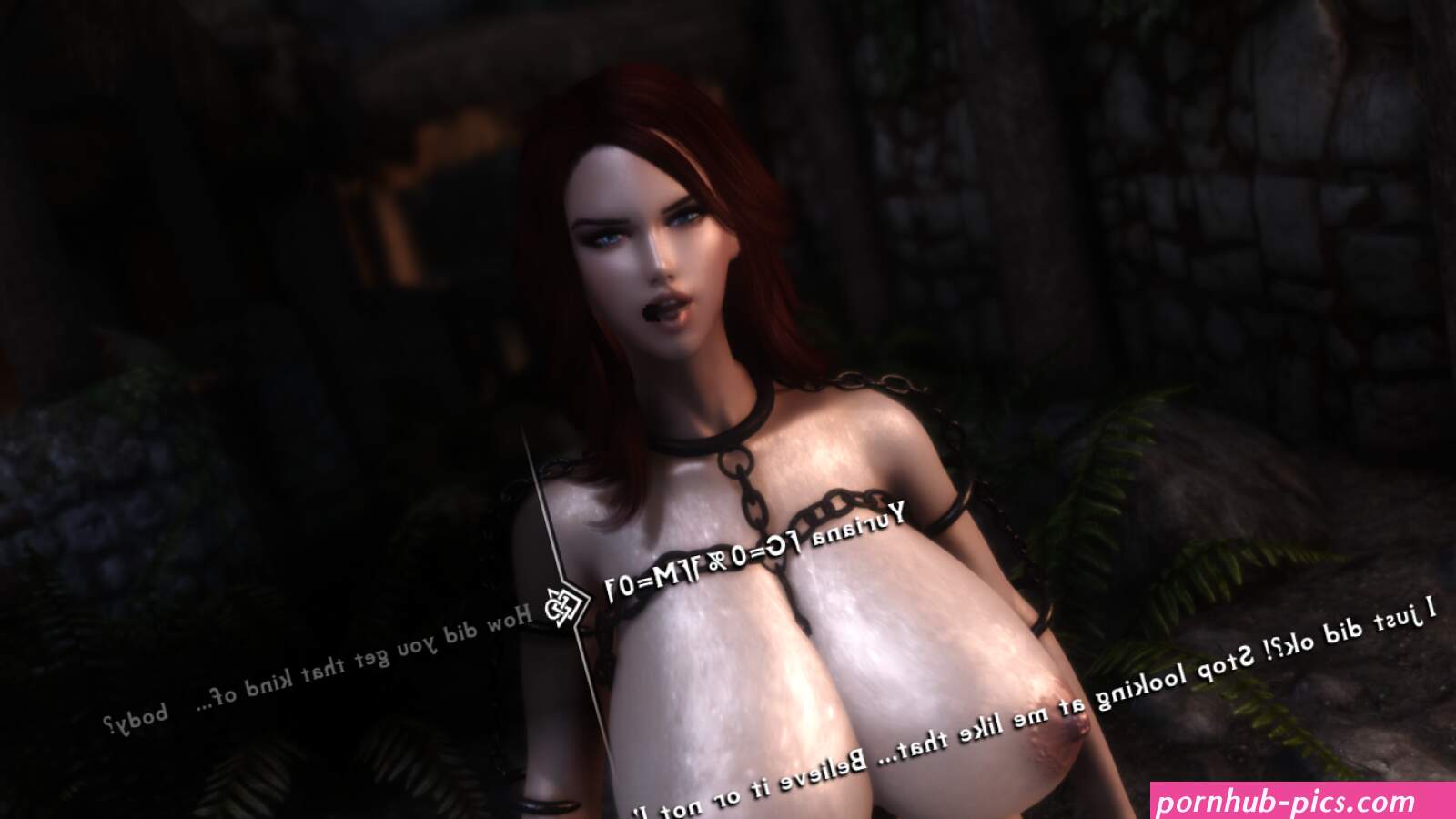 SSE Yuriana Immersive Wench: Subsurface Scattering Mouth Bug