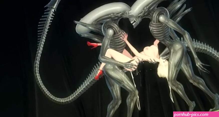 Alien Quest EVE busty blonde fucked by the entire planet of aliens