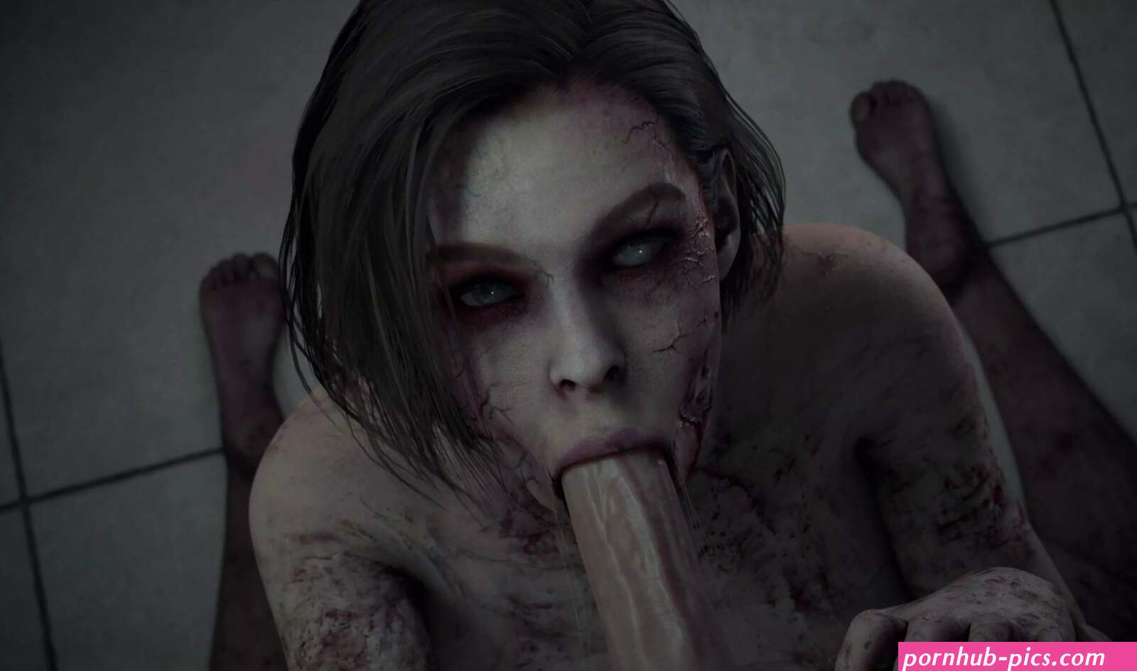 Jill Valentine PoV Blowjob ZombieBlueLight