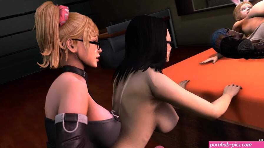 Amazing orgy in futanari style for Juliet from Lollipop Chainsaw