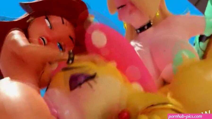 Mario series Princess Daisy 1girls 3d