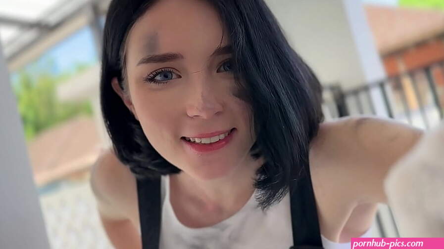 Beauty Auto-Mechanic Deepthroat Rough Fucks and Gets Facial POV