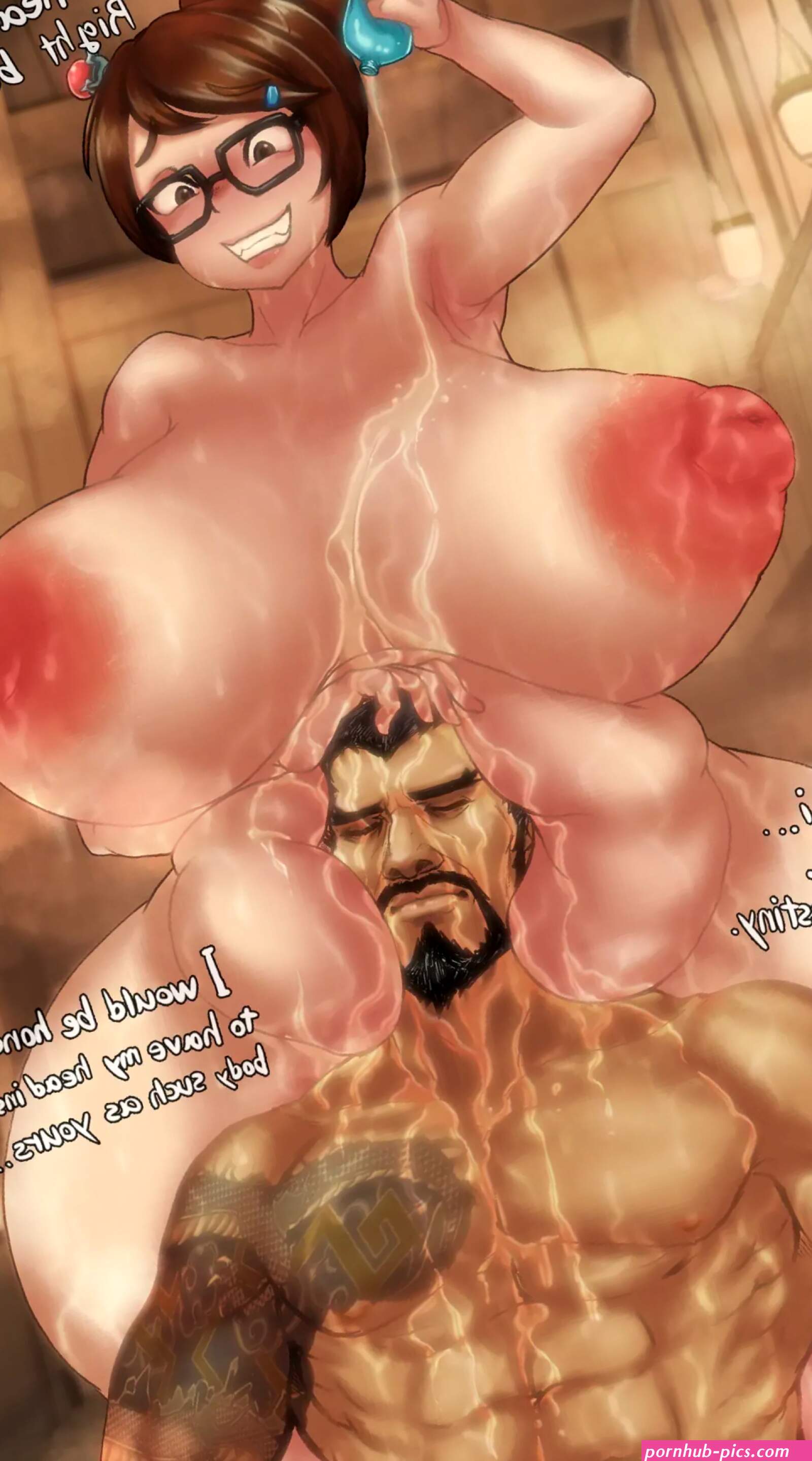 Mei Hanzo Skull fuck