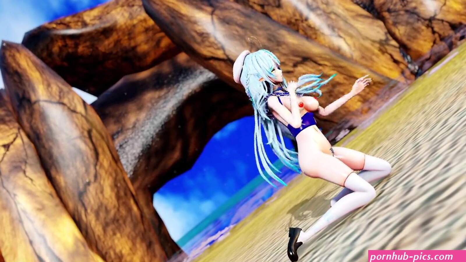 Lamy Dance At The Beach 3d Hentai Mmd r18 Animation