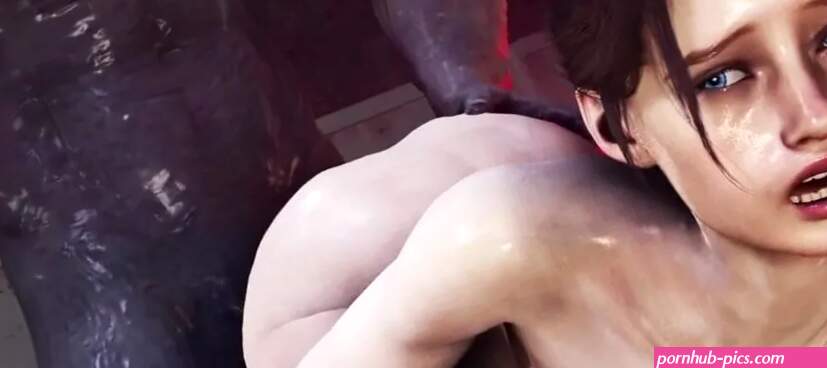 3D Monster Dick Goes Very Deep Into The Bitch Until She Cums