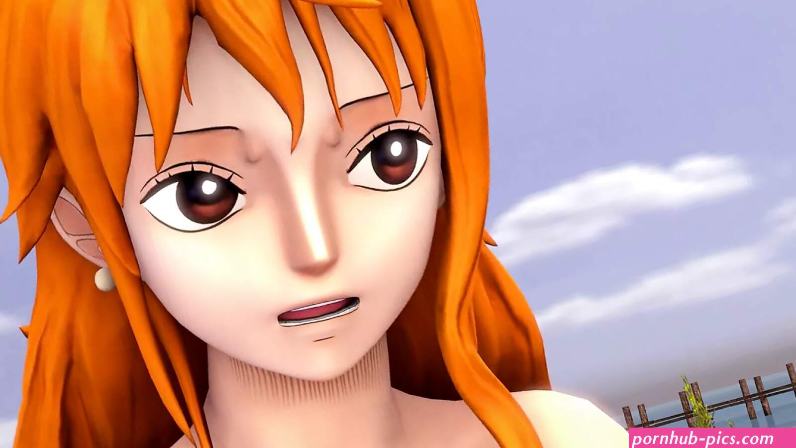 Nico Robin and Nami At The Beach One Piece