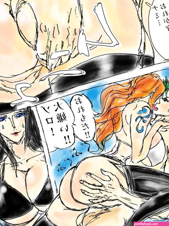 nami one piecenico robinroronoa zoro Hentai Juggs. Big Hentai Tits!