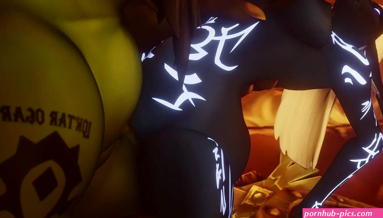 Nightborne Used as Sex Toy for Orc in Wow: Emissary Full HD