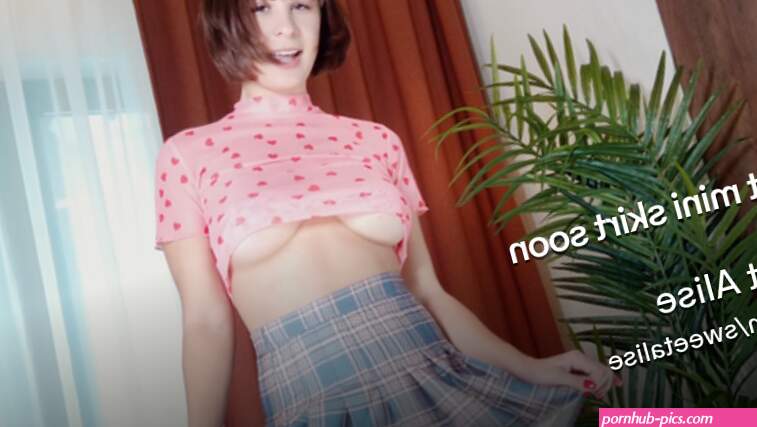 Yoga at mini skirt soon