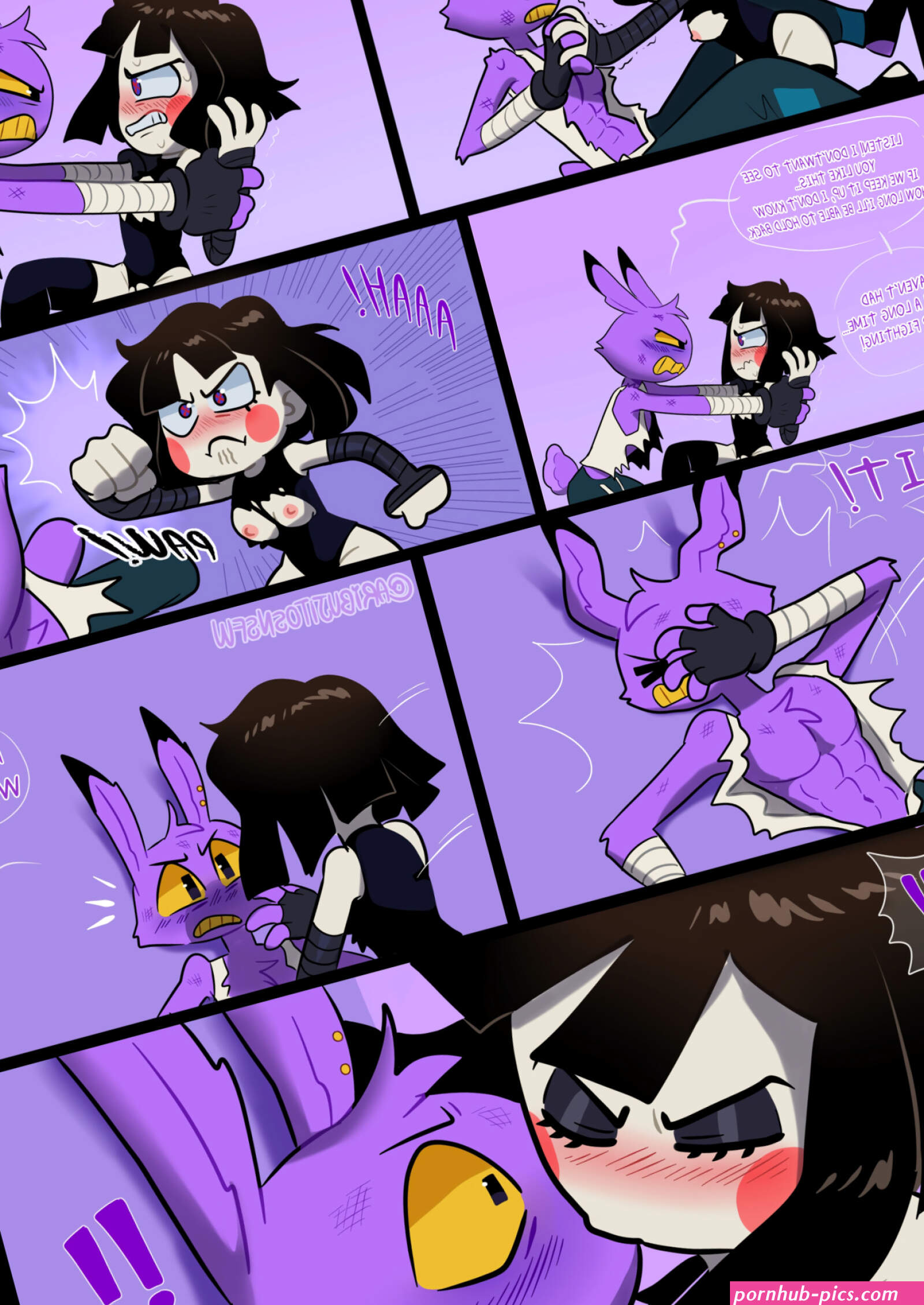 The Amazing Digital Fight Club Porn comic Cartoon porn comics Rule 34 comic