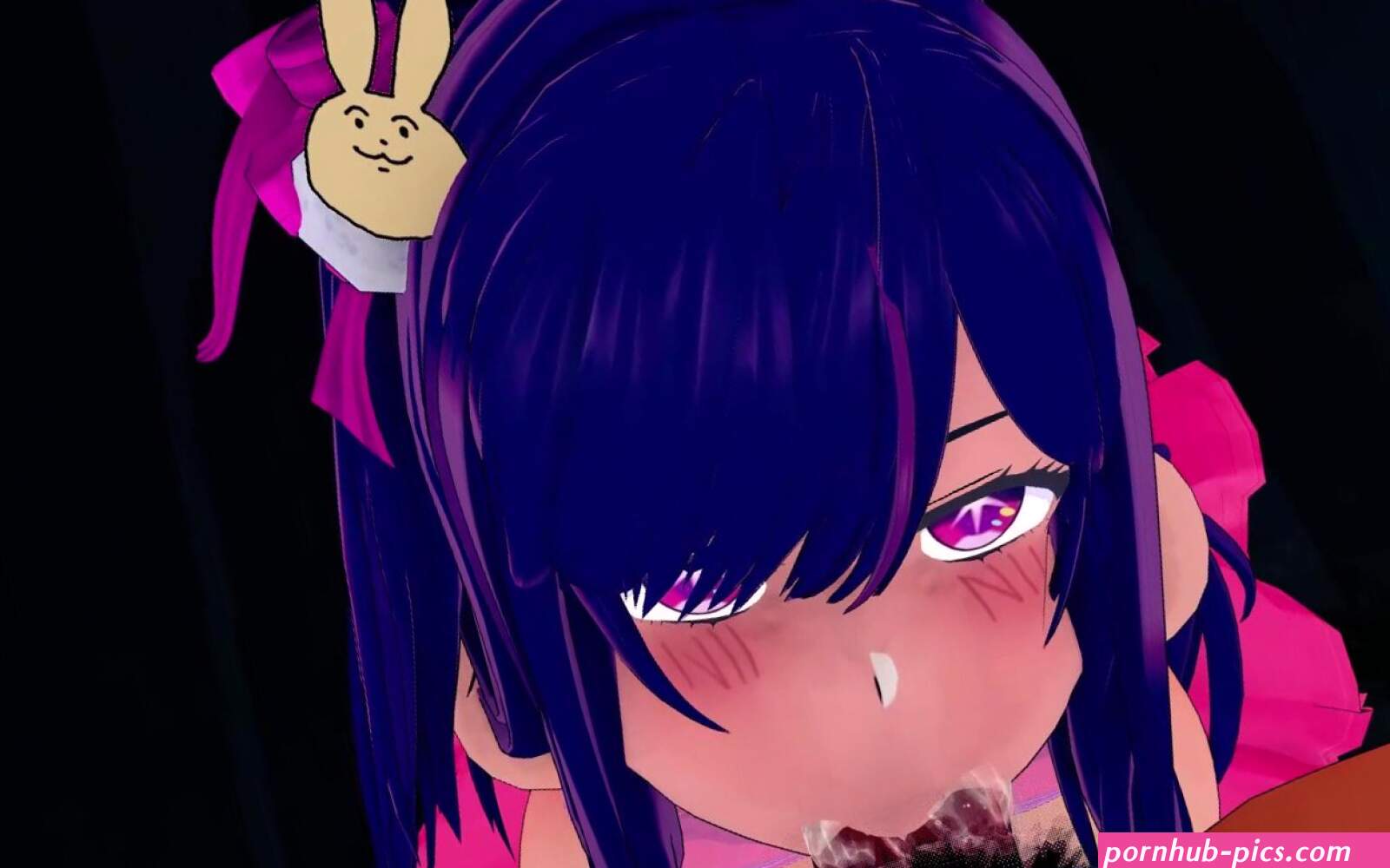 Hoshino Ai Deepthroat
