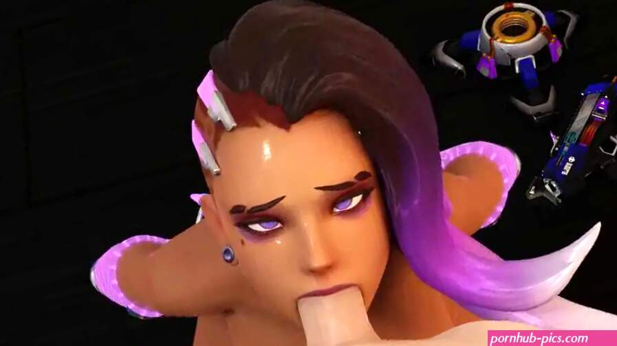 Sombra slow blowjob
