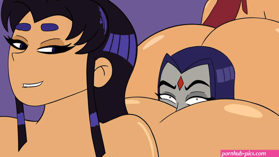 As Punishment For Her Sins Raven Must Have Sex With Starfire And Blackfire