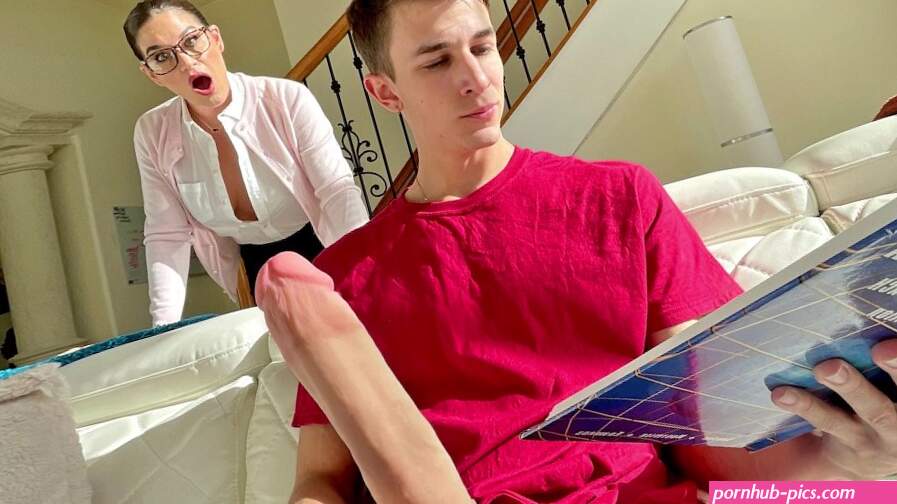 Step-mom Forces Step-son To Fuck Her With Big Cock To Avoid Spanking