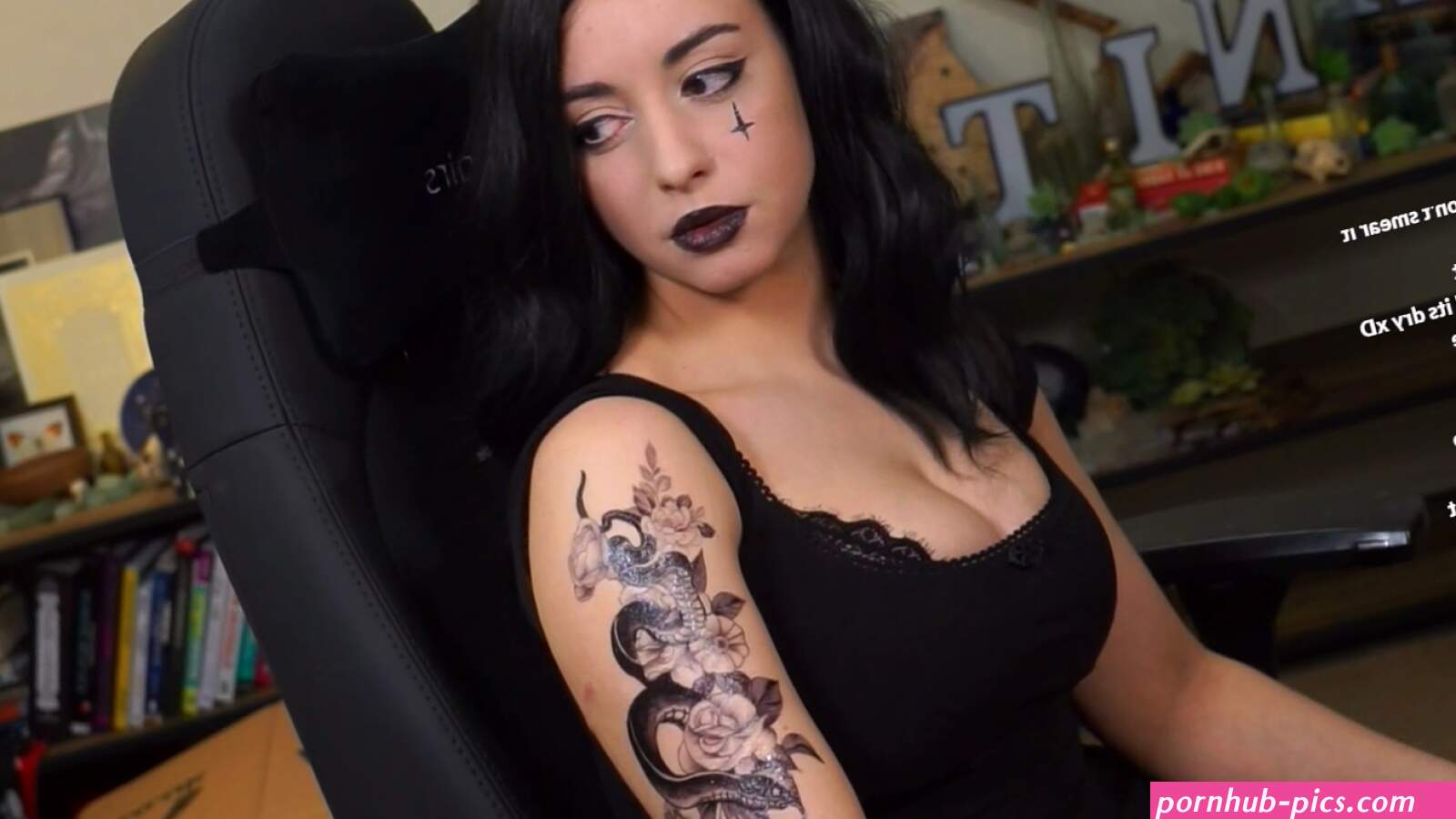 Sweet Anita Sexy Tight Black Dress Charity Stream Twitch Clip