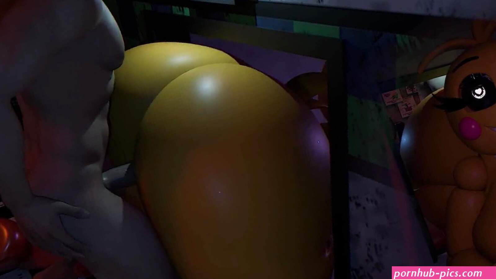 Five Nights At Freddys Chica fnaf 1boy 3d