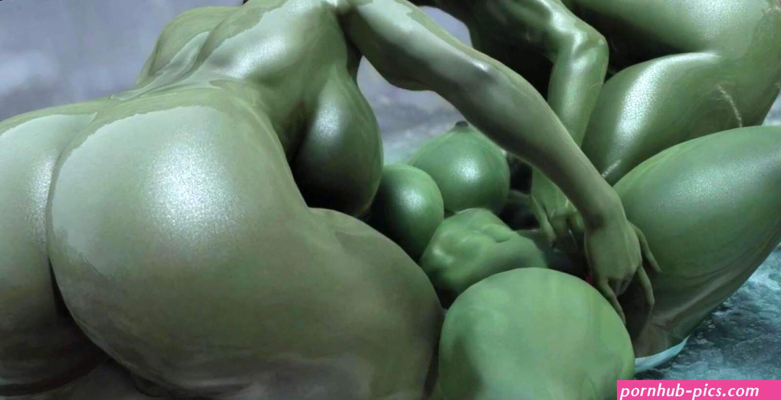 Two Futanari Orcs Fuck Little Goblin Slut Part 1