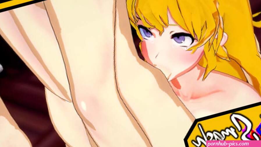 Yang Xiao Long gets mouth fucked before swallowing a load of cum