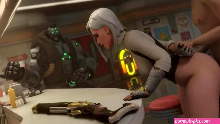 Ashe fucked in the ass Overwatch