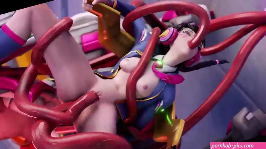 Academy D.Va Tentacle Fucking
