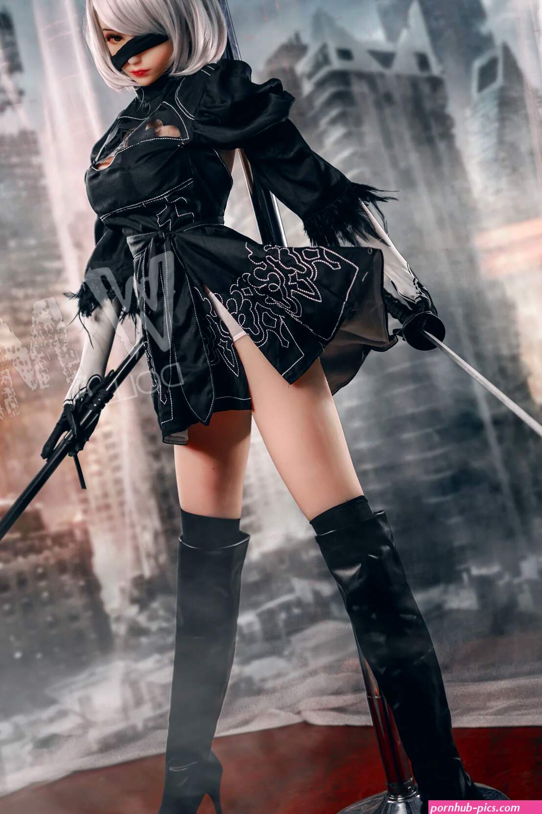 2B Sex Doll Japanese Warrior Anime Cosplay Love Doll