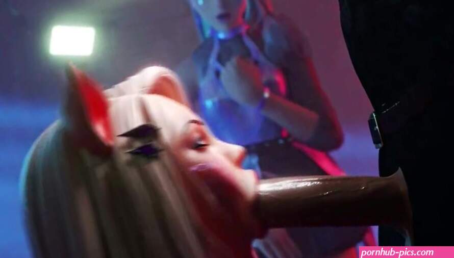 Ahri Thanking Her Manager Side View Deepthroat