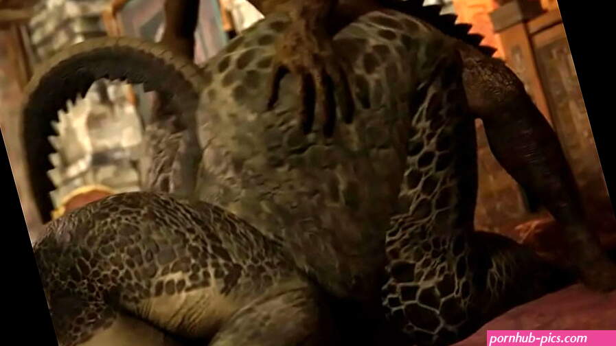 Mama Argonian loves Doggystyle