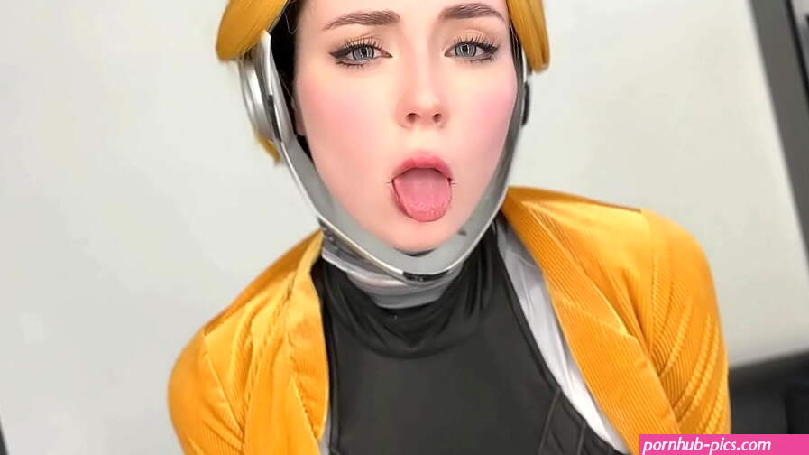 Robot Ballerina from Atomic Heart Fucks Pussy with Big Dildo Anal Masturbates Vibrator