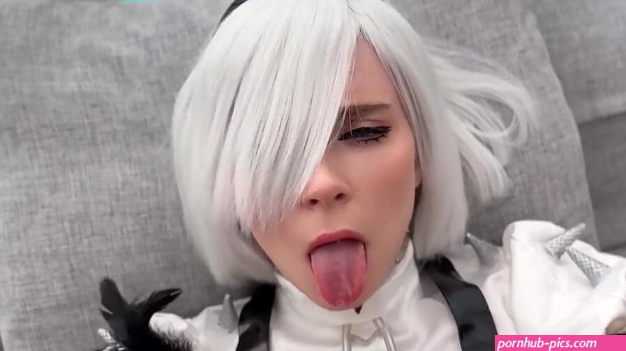 2B Gets Her Tight Pussy Fucked in All Positions and Takes Cum on Her Face