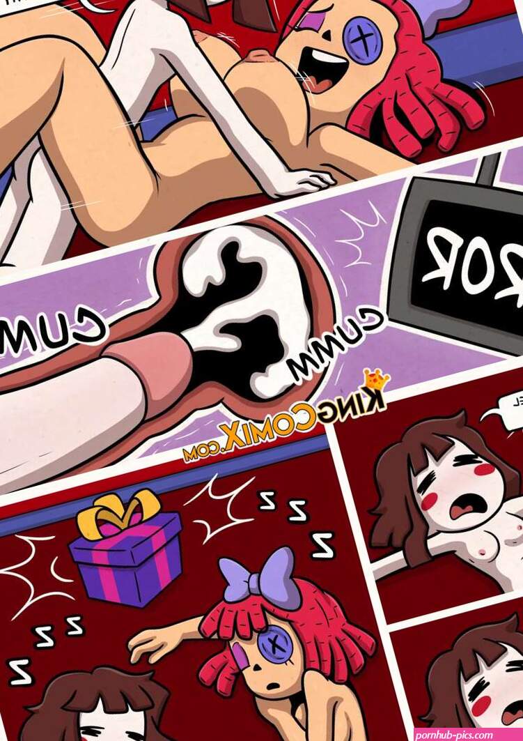 Porn comic Dick on a Pill. Kingcomix Sex comic brunette Pomni is