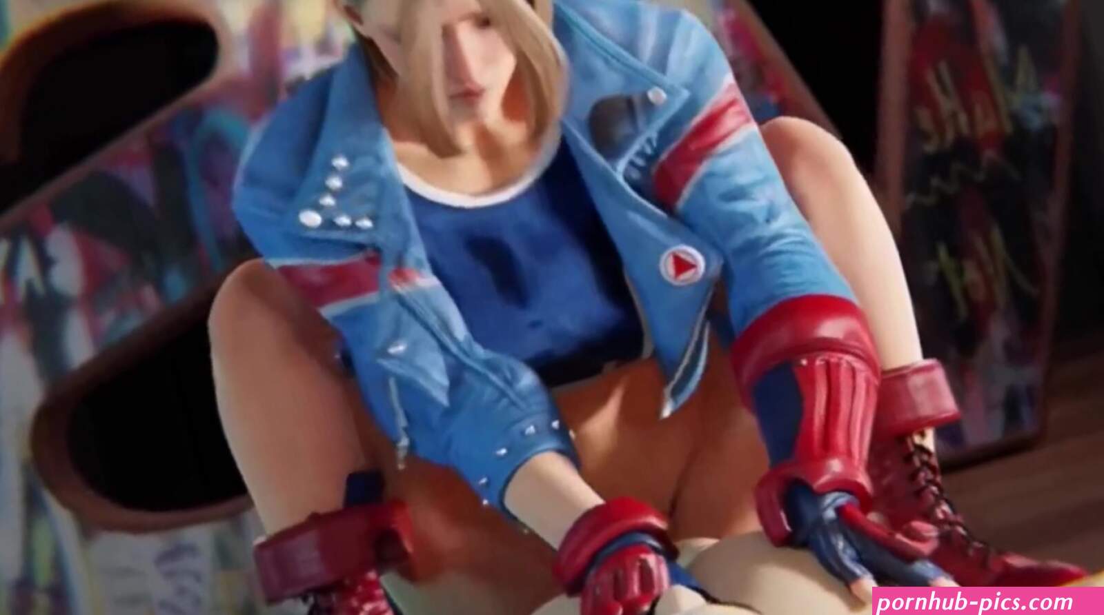 Cammy Riding Knocked-Out Man PixelQueen