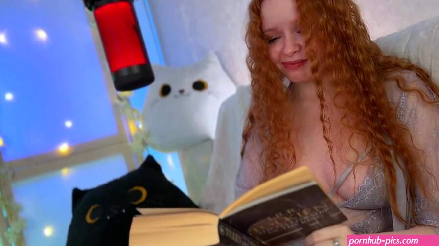 Passionate reading with lush vibrator in my pussy ASMR