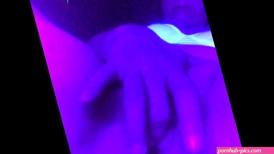 Blacklight Masturbation