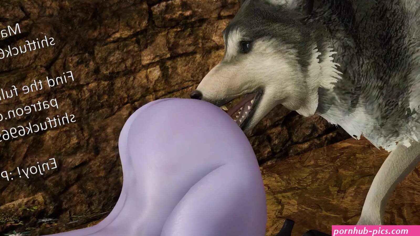 Sexy Dark Elf Gets Fucked By Dog