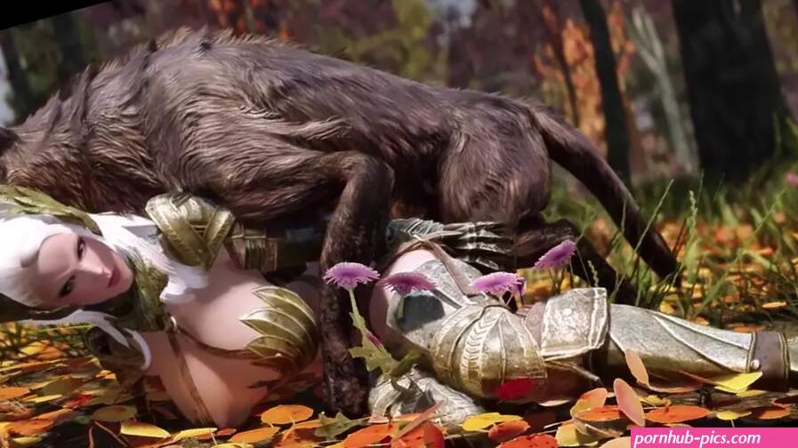 Gorgeous Elf Warrior Gets Fucked In The Forest By Wolf Free HD Porn