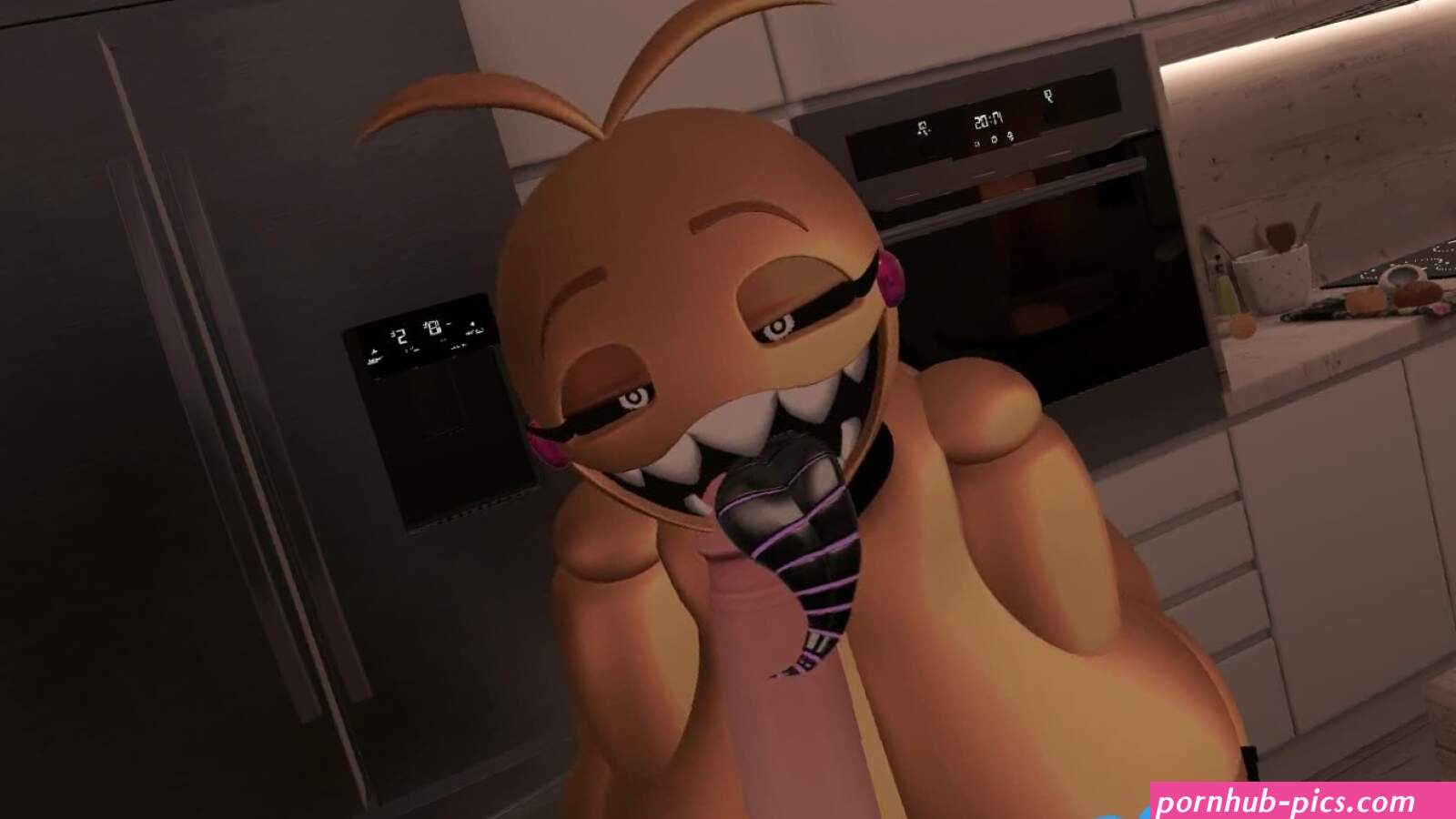 Five Nights At Freddys Toy Chica cyanu Areola Tagme
