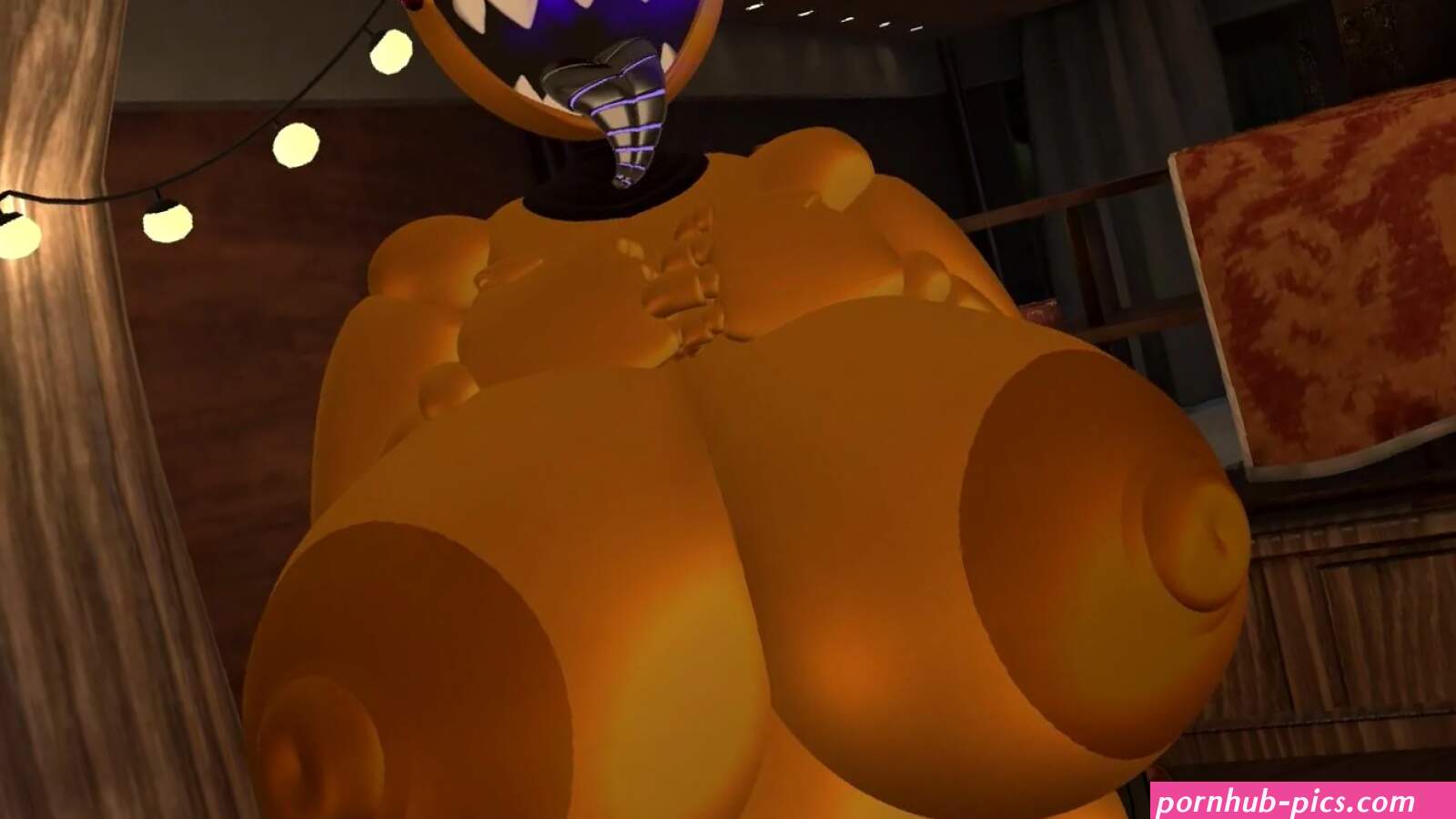 Hyper chica bouncing tits